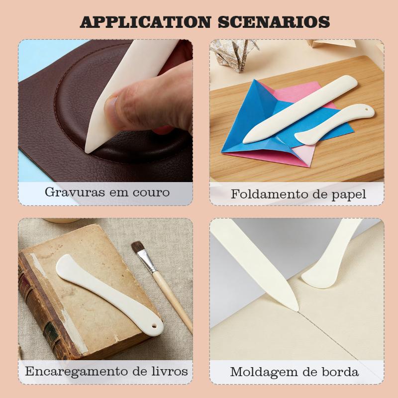 Leder-Bastelwerkzeug: 2-teilig – Bone Folder Tool Bewertung und Preis