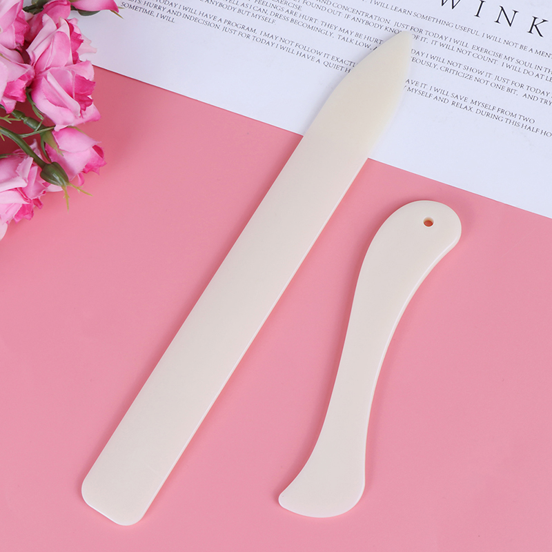 2 teile/satz Kunststoff Knoche – Bone Folder Tool Bewertung und Preis